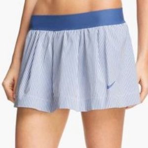 Nike Pinstripe High Waisted Tennis/ pickle-ball Skort Women’s Size large